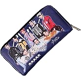 WGEEEY Kpop Stray Kids Merchandise Leather Long Wallets for Fans Gifts