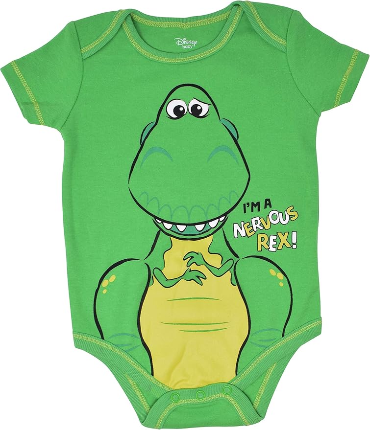 baby disney toy story 5pk bodysuits