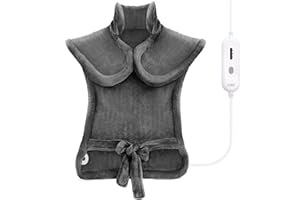 Tefici Heating Pad for Back Pain,Birthday Valentines Day Gifts for Her Him,FSA Eligible HSA Approved,24'' x33''Fast Heating,E