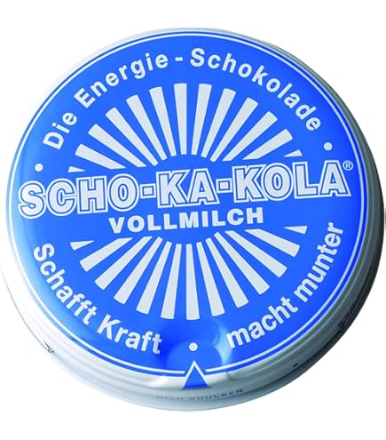 Amazon.com: Milk Chocolate SCHO-KA-KOLA with natural Caffeine from