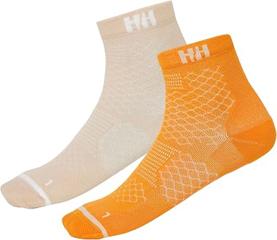 Unisex Trail Sock 2Pk, Ignite Orange, 39-41
