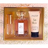Diane Castel So Musk Gift Set - Musky Floral Scent - Perfume for Women and Body Lotion - Women Perfume with Notes of Orange Blossom, Osmanthus - 3 pc