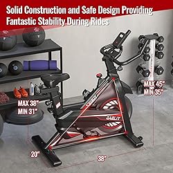 MGDYSS Exercise Bike-Stationary Bikes Indoor