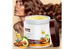 Srripo Collagen Hair Mask for Deep Conditioning, Keratin Hair Treatment with 4 Hydrolyzed Proteins, Moroccan & Avocado Oils Conditioner for Nourish, Calendula Gentian Extracts Care Dry & Damaged Hair