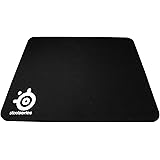 SteelSeries QcK Mini, Gaming Mouse Pad, 250mm x 200mm, Cloth, Rubber Base, Laser & Optical Mouse Compatible - Black