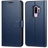 Galaxy S9 Plus Hülle TUCCH Handyhülle Lederhülle [Lebenslange Garantie] mit [Magnetverschluss] [Kartenfächern] [Standfunktion] Cover mit Premium-TPU im Brieftasche-Stil für Samsung Galaxy S9 Plus 2018 (6,2"), Blau