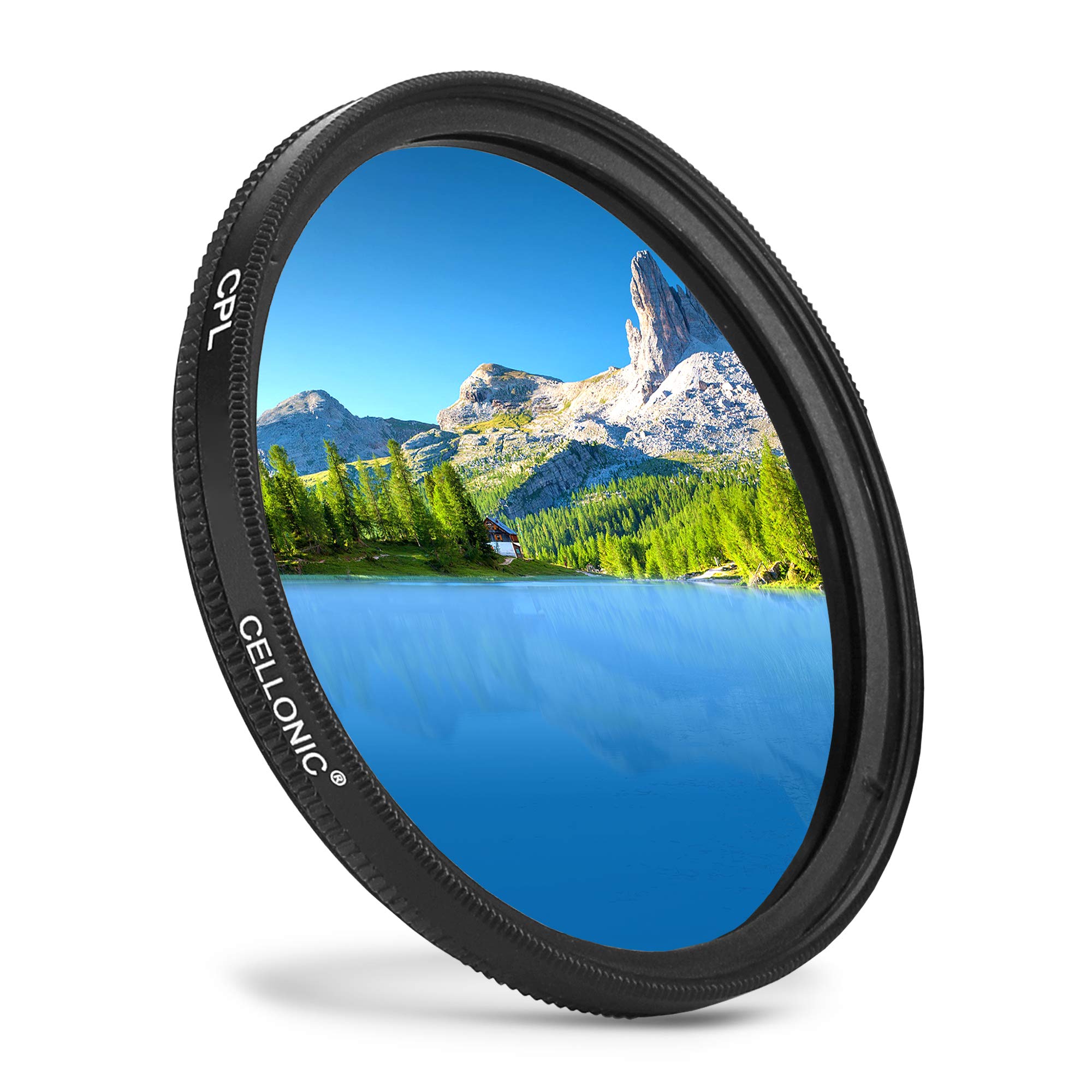 CELLONIC Ø 49mm Polarizing Filter CPL compatible with Canon EF 50mm f/1.8 STM - Circular Polarization filter