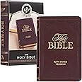 KJV Holy Bible, Standard Size Faux Leather Red Letter Edition Thumb Index & Ribbon Marker, King
