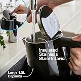 Swan Alexa Smart Kettle 1.5L Voice-Controlled 6 Temp Settings Black SK14650BLKN view 5