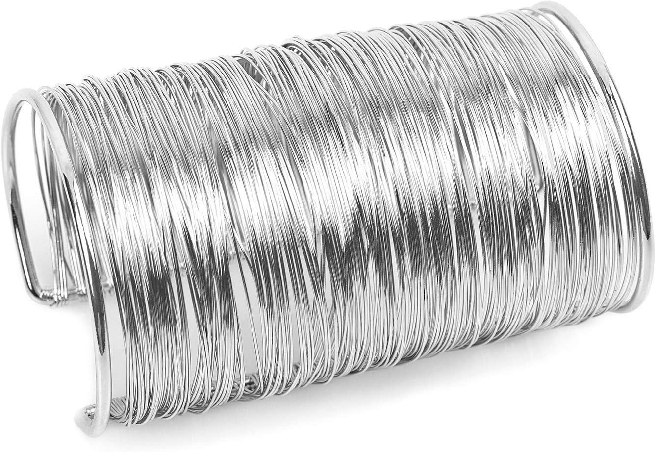 QTMY Alloy Metal Gold Thin Thread Wire Open Cuff Wide Bracelet Bangle