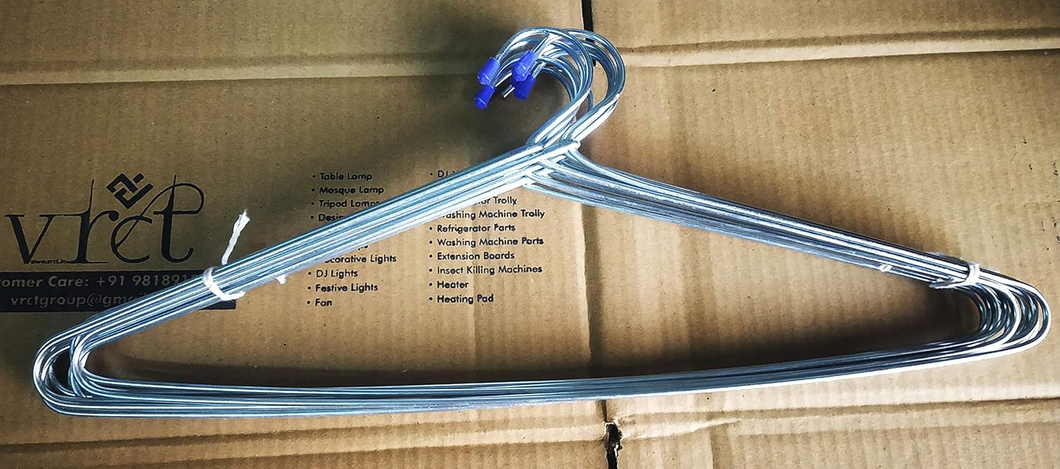 Vrct Steel Cloth Hanger (Heavy) Pack of 12 Amazon.in Home & Kitchen