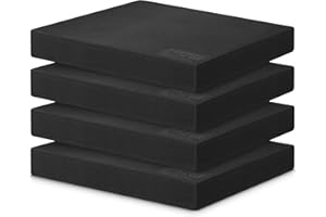 Yes4All Balance Pad, Nonslip TPE Foam Pad with Upgraded Sizes - L, XL, XXL Balance Mat for Fitness, Yoga, Pilates & Stability