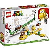 LEGO Super Mario Piranha Plant Power Slide Expansion Set 71365; Building Kit for Kids to Combine with The Super Mario Adventures with Mario Starter Course (71360) Playset (217 Pieces)