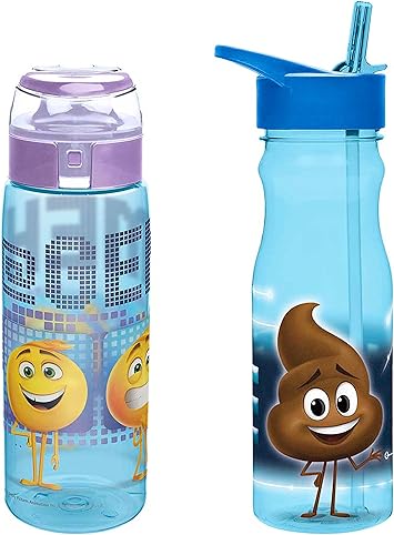 Amazon Zak Designs Sony絵文字プラスチックdrinkware 2pc Emoji トロフィー メダル