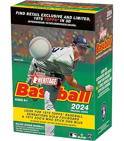 Amazon.com: 2024 Topps Big League Baseball Value Box - 10 Packs