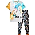 Pokemon Boys Pyjamas Set - Lounge Wear T-Shirt and Long Bottoms Teenagers PJs 4-14 Years - Gifts for Boys