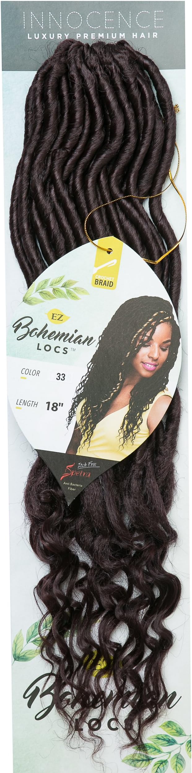 Innocence EZ Bohemian Locs (#33 Brown)