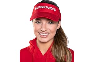 LIFEGUARD Officially Licensed Visor - Feel Comfortable - Hat for Men & Women, The Materials - One Size