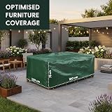 KEPLIN Garden Chair Cover Waterproof Heavy Duty All Weather UV Protection view 5