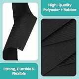 Trimming Shop 32mm Wide Elastic Band 1 Metre Black Polyester Rubber view 3