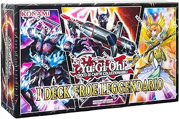 Yu Gi Oh Deck Di Carte Colore Vari Eroe Leggendario