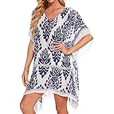 Breezy Lane Women's Beach Cover Up Swimsuit Coverups Kaftan for Bathing Suit Vacation Summer Resort Wear