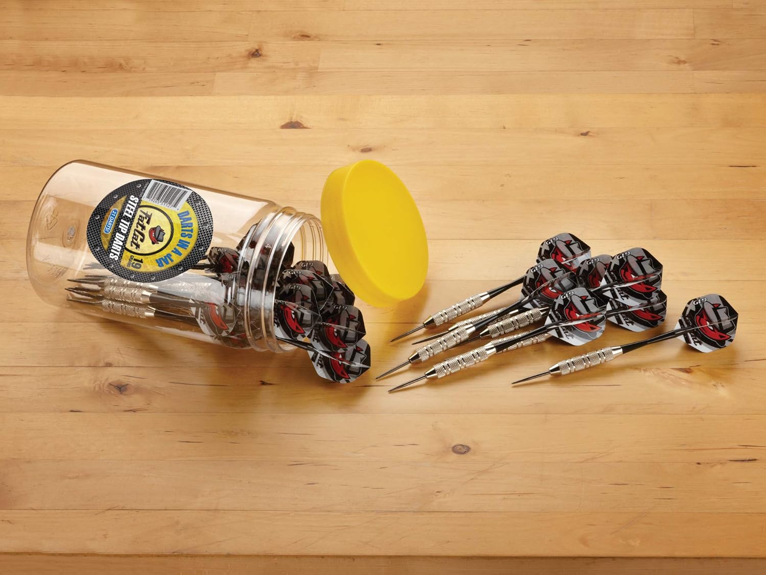 Viper Defender III Backboard & Sisal/Bristle Steel Tip Dartboard Bundle: Elite Set (Razorback Dartboard, Defender III Backboard, Edge Throw Line, 21pc Jar of Darts) : Sports & Outdoors