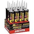 Loctite PL Premium Fast Grab Polyurethane Construction Adhesive, 10 Fl Oz, 1, Cartridge
