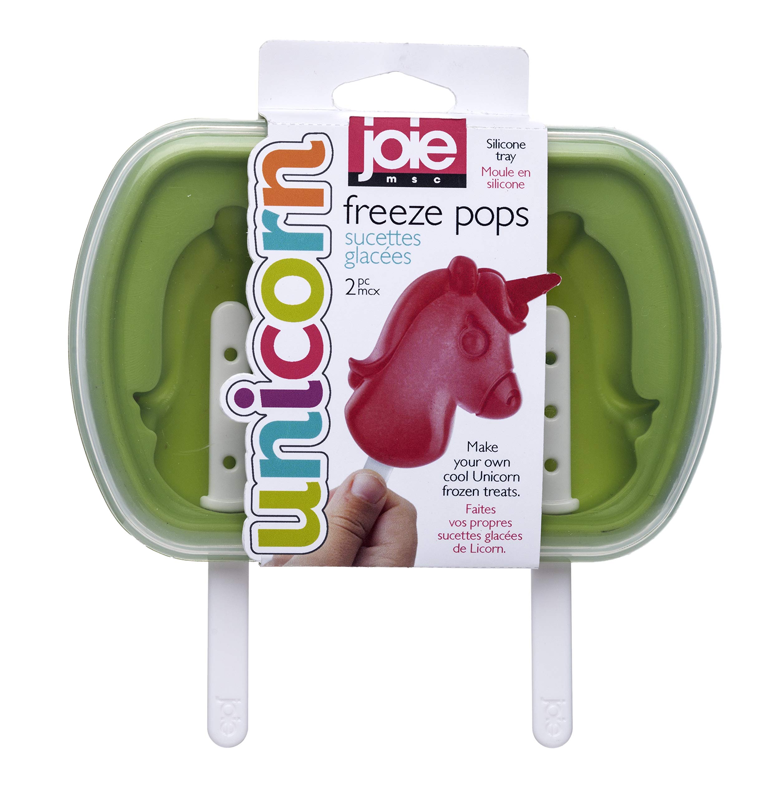 Joie Kitchen Gadgets 067742161598 Unicorn pops, Mixed Red, Blue, Green