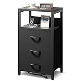 NightStand Bedside Charging Table Bedroom - Night