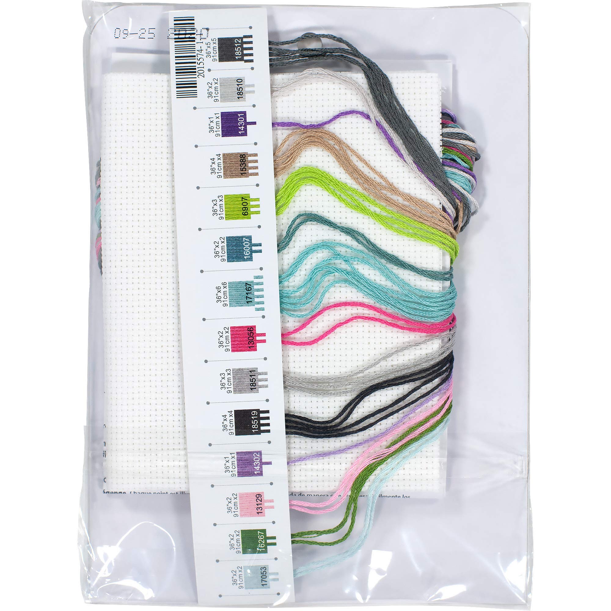 Dimensions 70-65211, Flower Truck, Counted Cross Stitch Kit for Beginners, 7