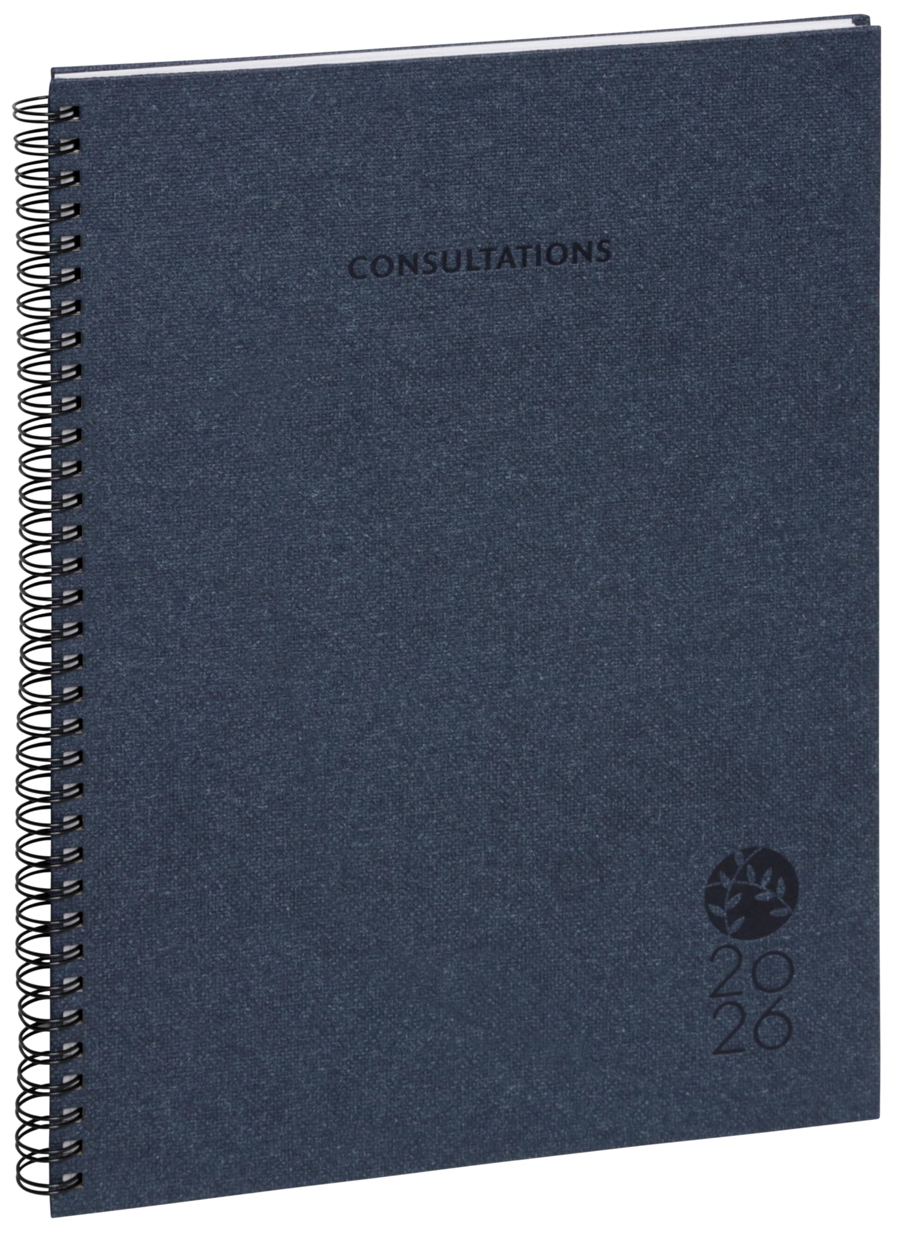 Exacompta 296422E Week to View Diary with Spiral Bound Napura Card 21 x 29.7 cm January to December 2021 Blue