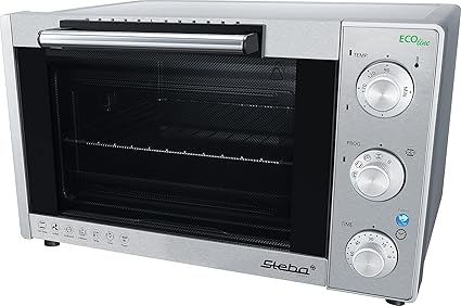 Steba KB 23 ECO Kompaktbackofen 36% Energieeinsparung 400 W weniger Verbauch, 23 L