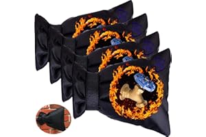 Outdoor Faucet Covers for Winter, HooSeen 4Pack 7.9"H x 5.5"W Outdoor Water Faucet Cover Socks for Winter Freeze Protection,Reusable Insulated Faucet Covers,Winter Antifreeze Protection Hose Bib Cover