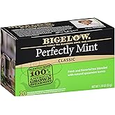 Bigelow Tea Perfectly Mint Black Tea, Caffeinated, 20 Total Tea Bags
