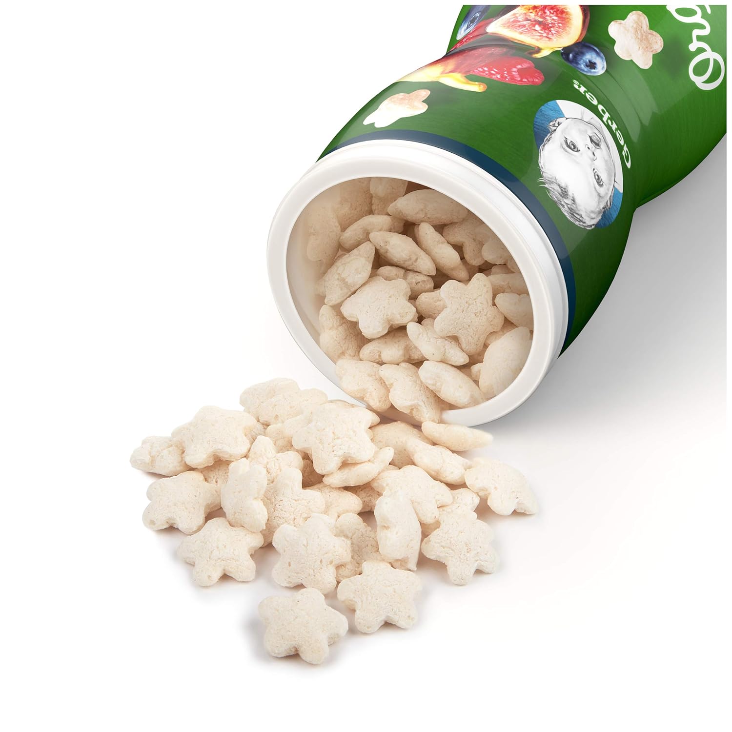 gerber organic puffs fig berry