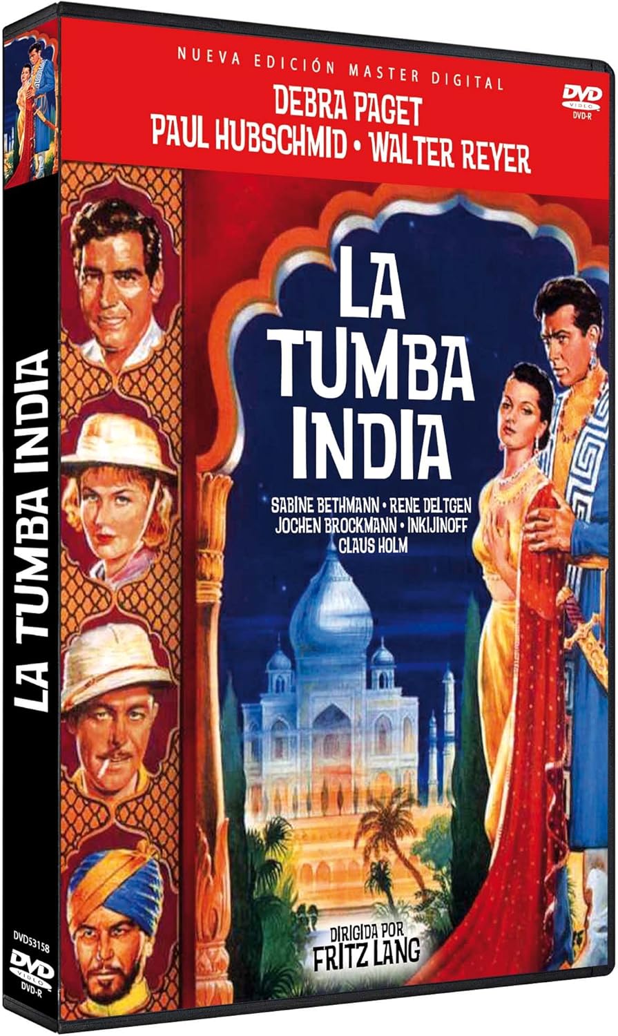 La Tumba India 1959 DVD Das Indische Grabmal The Indian Tomb Amazon.co