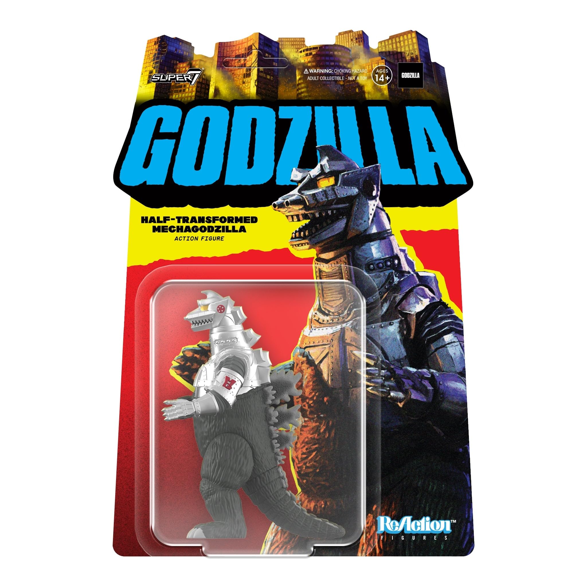 Super7 Toho Godzilla Half-Transformed Mechagodzilla - 3.75