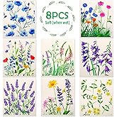 Lucomb Swedish Dish Cloths for Kitchen, 8 Pack Reusable Kitchen Dish Rags Quick Drying Assorted Cleaning Towels for Counters Dishes Home Bar Table Wiping