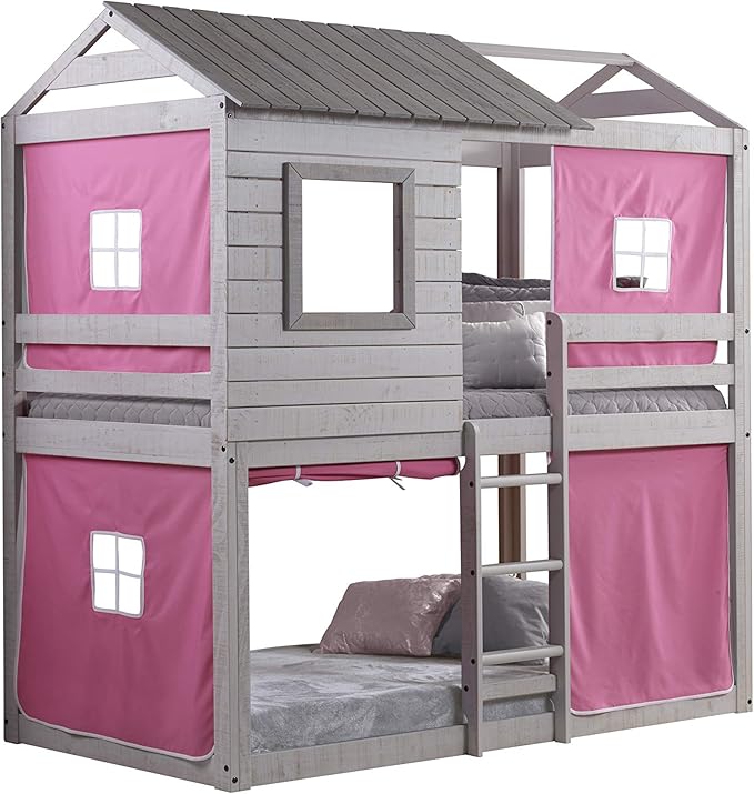 dynamo girls pink cabin bed
