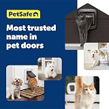 PetSafe Manual-Locking Cat Flap 4-Way Energy Efficient Brown view 8
