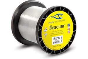 Seaguar InvizX Freshwater Multi-Species 100% Fluorocarbon Fishing Line, Multiple Sizes
