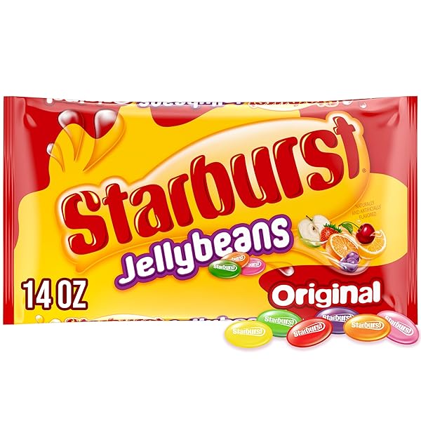 STARBURST ORIGINAL EASTER JELLY BEANS CHEWY CANDY, 14 OZ BAG