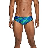 Speedo Men's Swimsuit Brief PowerFlex Eco Coded Riff Team Colors