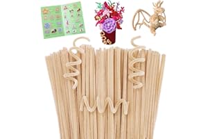 Giwrmu 100 Pieces Pipe Cleaners Chenille Stem, Apricot Pipe Cleaners Craft, Fuzzy Sticks Craft Supplies, Colored Pipe Cleaner for Creative Handmade DIY Art Craft Project