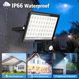 NATPOW Security Lights Outdoor Motion Sensor 100W 11000LM 2 Pack view 7