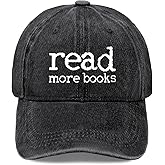 Book Lover Baseball Caps I'd Rather Be Reading Dad Hats, Vintage Hat for Women
