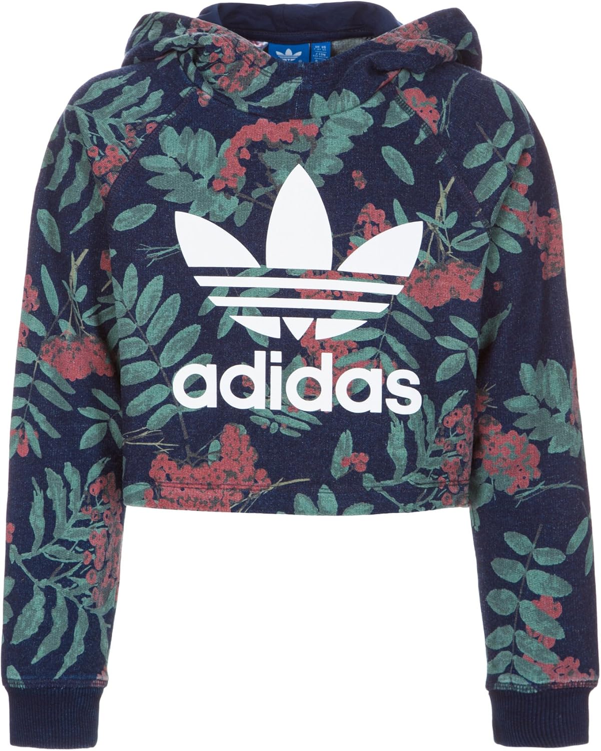 adidas denim short hoodie