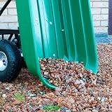 KOMODO Garden Dump Trolley Heavy Duty Tip Truck All-Terrain Wheelbarrow view 4