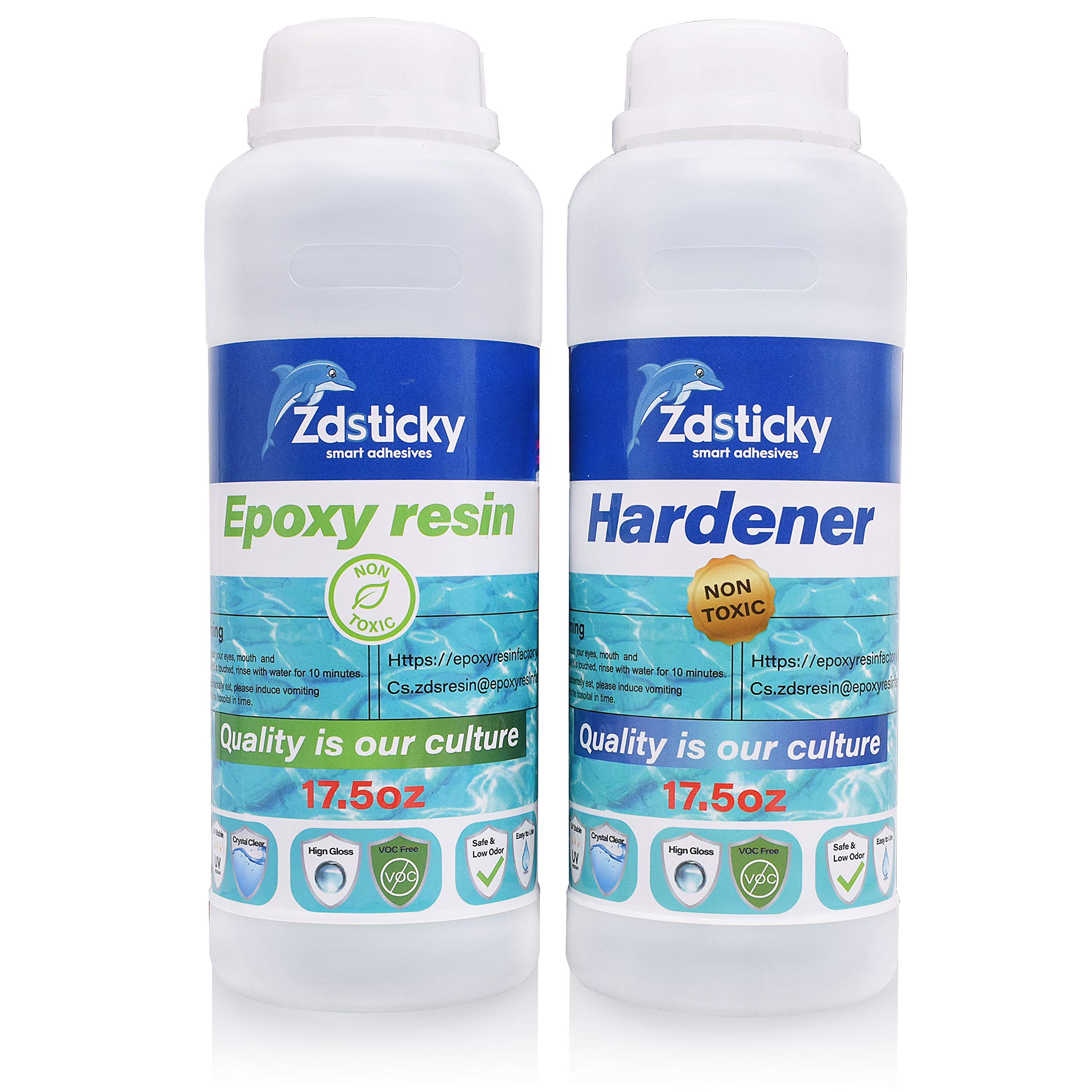 Epoxy Resin Crystal Clear, FDA Approved Resin for Bar Table Top, Wood